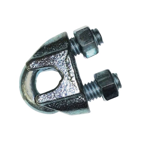 Baron Baron Electrogalvanized Stainless Steel Wire Rope Clip 260-3/16